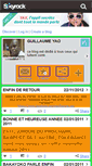 Mobile Screenshot of guillameyjga.skyrock.com