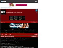 Tablet Screenshot of fans-ecw.skyrock.com