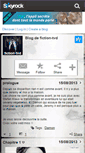 Mobile Screenshot of fiction-tvd.skyrock.com