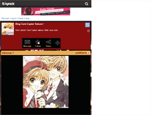 Tablet Screenshot of cardcaptord82.skyrock.com