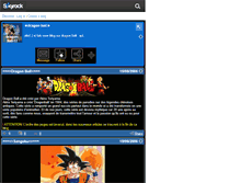 Tablet Screenshot of dragon-ball-17.skyrock.com