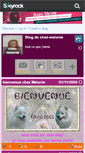 Mobile Screenshot of chez-melanie.skyrock.com