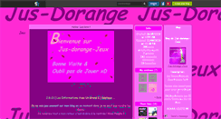 Desktop Screenshot of jus-dorange-jeux.skyrock.com