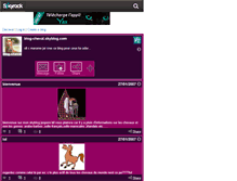 Tablet Screenshot of blog-cheval.skyrock.com