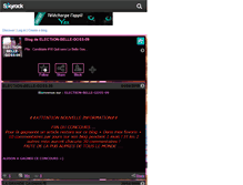 Tablet Screenshot of electiion-belle-goss-09.skyrock.com