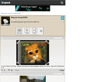 Tablet Screenshot of choupi33390.skyrock.com