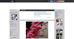 Desktop Screenshot of amydarkmelie.skyrock.com
