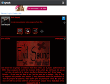 Tablet Screenshot of evil-sound.skyrock.com