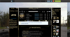 Desktop Screenshot of linfanterie-835.skyrock.com