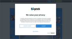 Desktop Screenshot of blu3y3s.skyrock.com