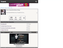 Tablet Screenshot of evantaubenfeld-music.skyrock.com