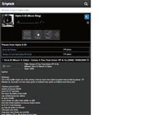 Tablet Screenshot of dj-alpha.skyrock.com