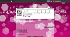 Desktop Screenshot of maman-pour2011.skyrock.com