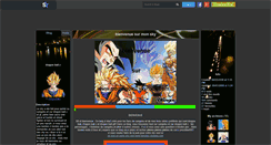 Desktop Screenshot of mega-goku.skyrock.com