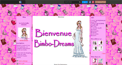 Desktop Screenshot of bimbo-dreams.skyrock.com