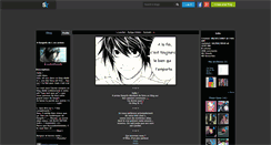 Desktop Screenshot of lawliet4fangirls.skyrock.com