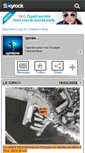 Mobile Screenshot of apneiste.skyrock.com