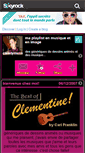 Mobile Screenshot of clemtymusic.skyrock.com