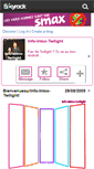 Mobile Screenshot of info-intox-twilight.skyrock.com