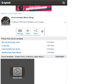 Tablet Screenshot of david-vendetta-electro.skyrock.com