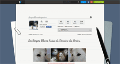 Desktop Screenshot of bergersblancsdespertins.skyrock.com