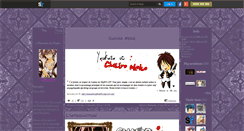 Desktop Screenshot of chairo-neko.skyrock.com