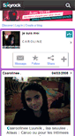 Mobile Screenshot of caroromans.skyrock.com
