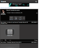 Tablet Screenshot of freestyle-kery-james.skyrock.com
