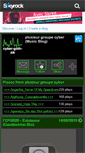 Mobile Screenshot of cyber-goth-zik.skyrock.com