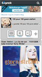 Mobile Screenshot of gwen-stefani71.skyrock.com