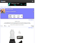 Tablet Screenshot of createyourlook.skyrock.com