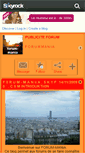 Mobile Screenshot of forum-mania.skyrock.com