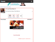 Tablet Screenshot of iloveprisonbreak1.skyrock.com