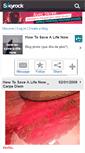 Mobile Screenshot of how-to-save-a-life-now.skyrock.com