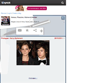 Tablet Screenshot of harry-stylement.skyrock.com