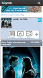 Mobile Screenshot of harry-potter-080.skyrock.com