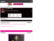 Tablet Screenshot of ciara-music127.skyrock.com