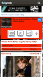 Mobile Screenshot of harrycruxe07.skyrock.com