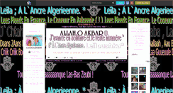 Desktop Screenshot of a-lancre-algerieenne.skyrock.com