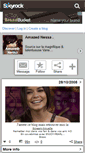 Mobile Screenshot of amazed-nessa.skyrock.com