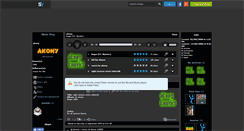 Desktop Screenshot of akonymusic.skyrock.com