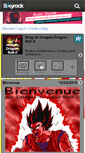 Mobile Screenshot of images-dragon-ball-z.skyrock.com