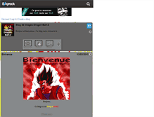 Tablet Screenshot of images-dragon-ball-z.skyrock.com