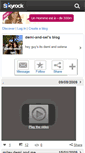 Mobile Screenshot of demi-and-sel.skyrock.com
