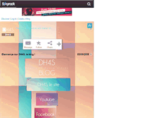 Tablet Screenshot of dh4s.skyrock.com