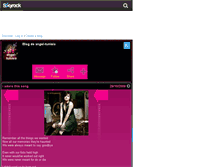 Tablet Screenshot of angel-tunisia.skyrock.com