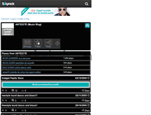 Tablet Screenshot of antidote-musik-oficiel-1.skyrock.com