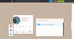 Desktop Screenshot of deeplylove.skyrock.com