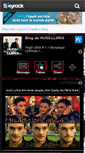 Mobile Screenshot of hug0-ll0ris.skyrock.com