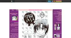 Desktop Screenshot of gakuen-alice-land-groupe.skyrock.com